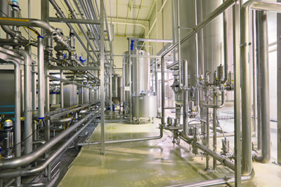 Milk processing plants
